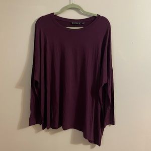 Size L long sleeve Athleta asymmetrical top. 3 different colors!
